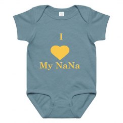 jc i love my nana onesie 