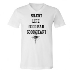 Unisex V-Neck Jersey Tee