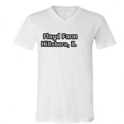 Unisex V-Neck Jersey Tee