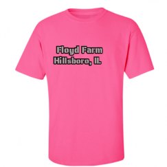 Unisex Ultra Cotton Safety Neon Crewneck Tee