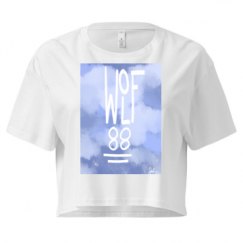 Ladies Festival Cali Crop Top Tee