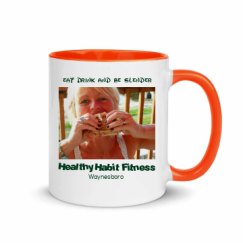 11oz Ceramic Mug with Color Inside