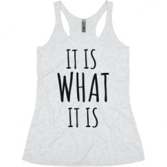Ladies Slim Fit Super Soft Racerback Triblend Tank