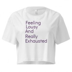 Ladies Festival Cali Crop Top Tee