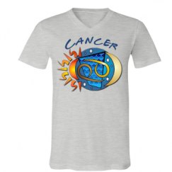 Unisex V-Neck Jersey Tee