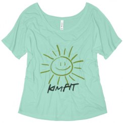 Ladies Flowy Slouchy Tee