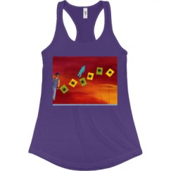 Ladies Slim Fit Racerback Tank Top