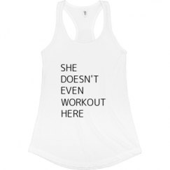 Ladies Slim Fit Racerback Tank Top