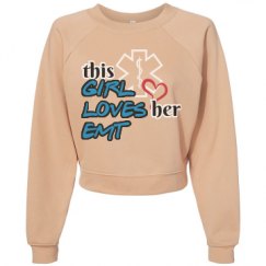 Women's Raglan Pullover Fleece