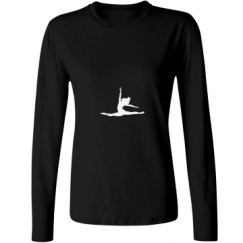 Ladies Relaxed Fit Basic Long Sleeve Tee