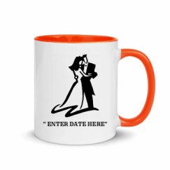 11oz Ceramic Mug with Color Inside