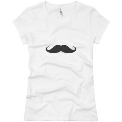 Ladies Slim Fit Basic Promo Jersey Tee