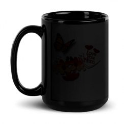 15oz Black Glossy Mug