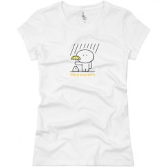 Ladies Slim Fit Basic Promo Jersey Tee