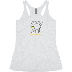 Ladies Slim Fit Super Soft Racerback Triblend Tank