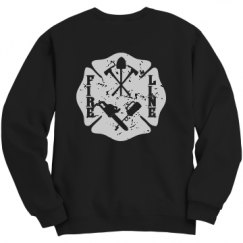 Unisex Film and Foil Crewneck Sweatshirt