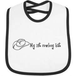 Infant Contrast Trim Bib