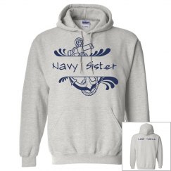 Navy Sister Hoodie