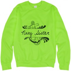 Unisex Neon Crewneck Sweatshirt