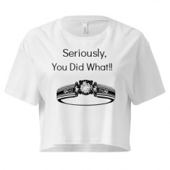 Ladies Festival Cali Crop Top Tee