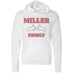 Unisex Fleece Pullover Midweight Hoodie