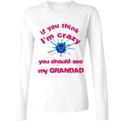 Ladies Relaxed Fit Basic Long Sleeve Tee