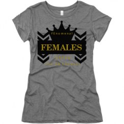 Ladies Slim Fit Super Soft Triblend Tee