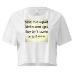 Ladies Festival Cali Crop Top Tee