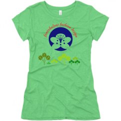 Ladies Slim Fit Super Soft Triblend Tee