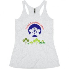 Ladies Slim Fit Super Soft Racerback Triblend Tank