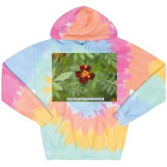 Unisex Tie-Dye Fleece Hoodie