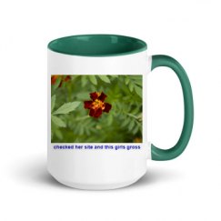 15oz Ceramic Mug with Color Inside