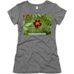 Ladies Slim Fit Super Soft Triblend Tee