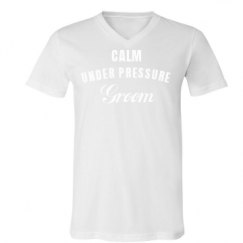 Unisex V-Neck Jersey Tee