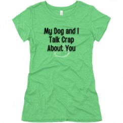 Ladies Slim Fit Super Soft Triblend Tee