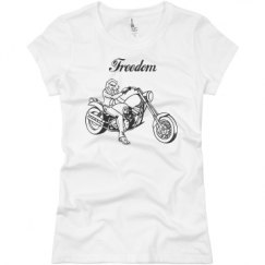 Ladies Slim Fit Basic Promo Jersey Tee