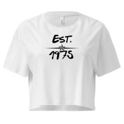 Ladies Festival Cali Crop Top Tee