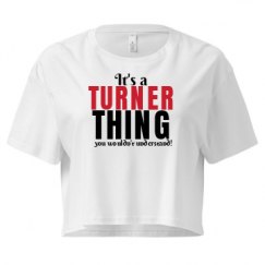 Ladies Festival Cali Crop Top Tee