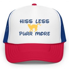 Hiss Less, Purr More Hat