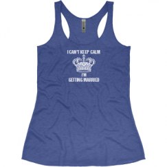 Ladies Slim Fit Super Soft Racerback Triblend Tank