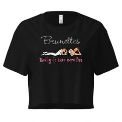 Ladies Festival Cali Crop Top Tee