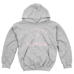 Everything Is Rosie Hoodie in Gray