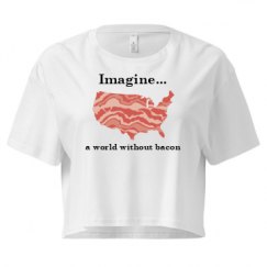 Ladies Festival Cali Crop Top Tee