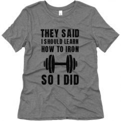 Ladies Relaxed Fit Super Soft Triblend Tee