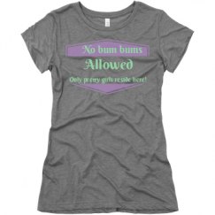 Ladies Slim Fit Super Soft Triblend Tee