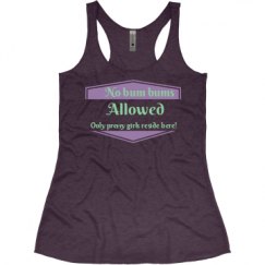 Ladies Slim Fit Super Soft Racerback Triblend Tank