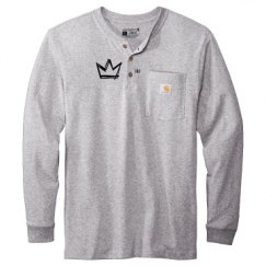 Unisex Carhartt Long Sleeve Henley Tee 