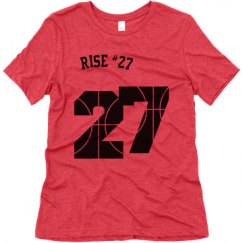 Ladies Relaxed Fit Super Soft Triblend Tee