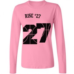 Ladies Relaxed Fit Basic Long Sleeve Tee