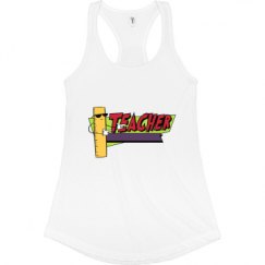 Ladies Slim Fit Racerback Tank Top